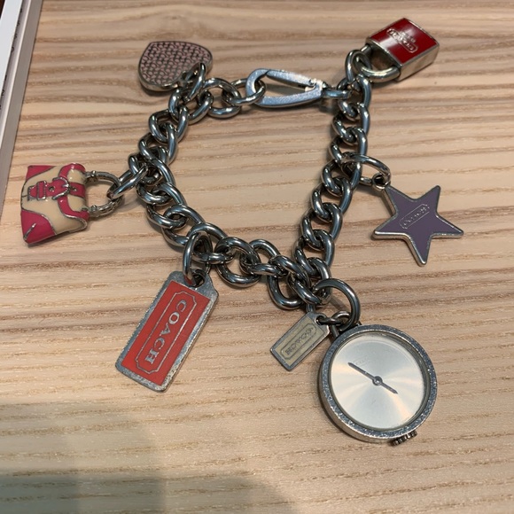 Coach Jewelry Vintage Coach Charm Bracelet Watch Poshmark